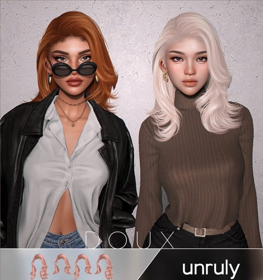 Прическа Unruly Hairstyle